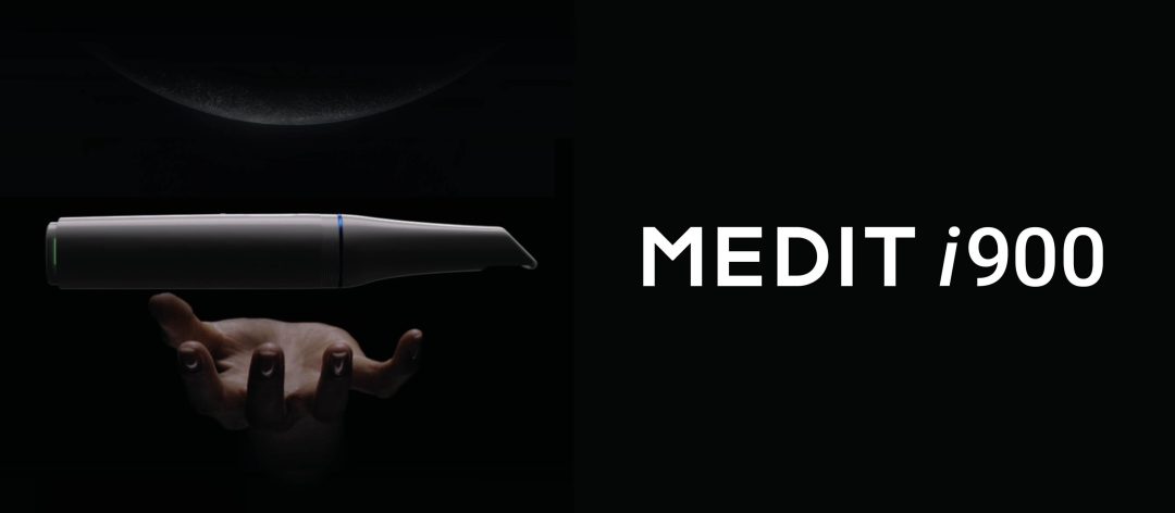 The latest addition to our scanner family: The premium scanner MEDIT i900.
