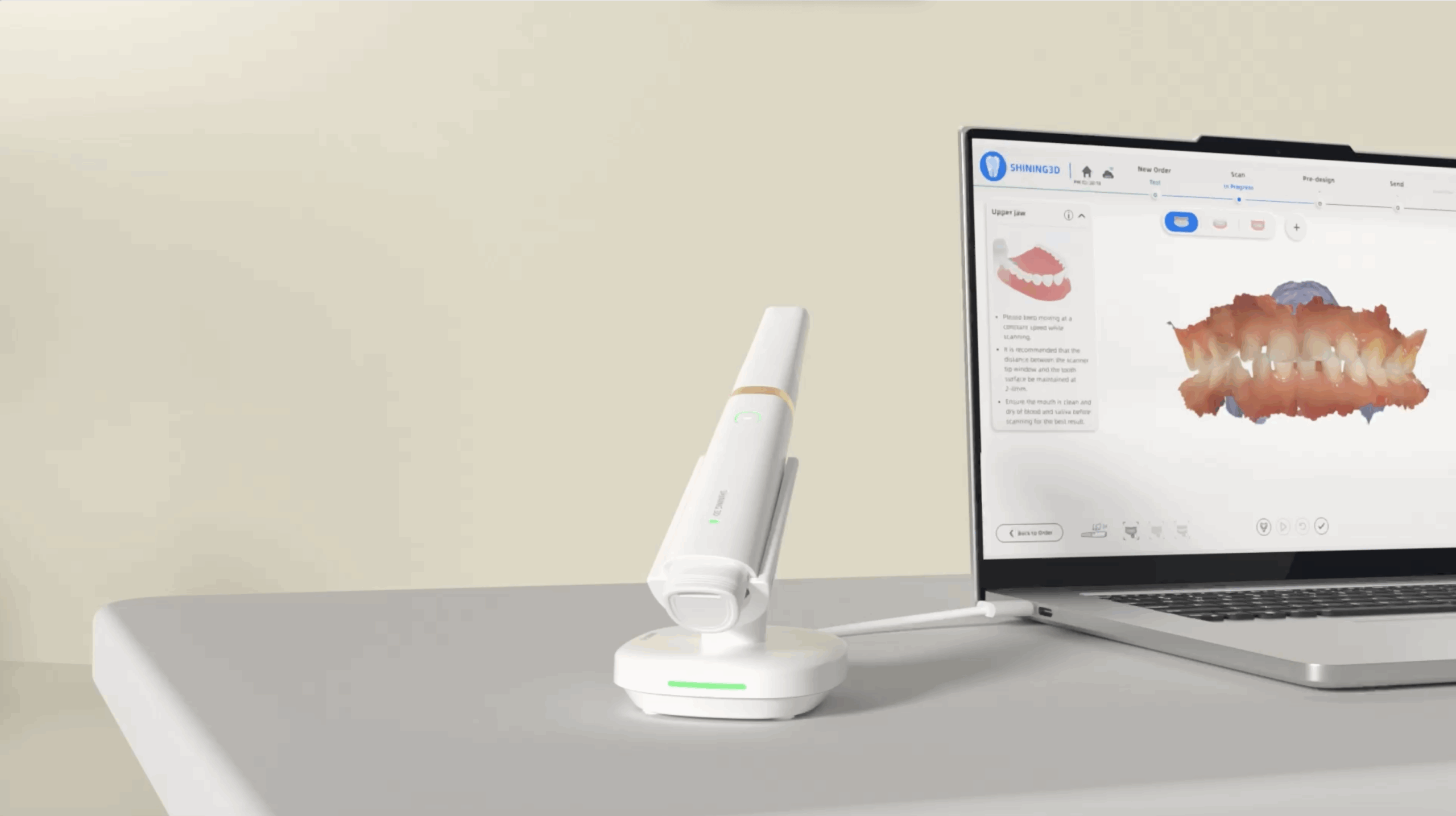 Aerolscan Elite Wireless with Laptop